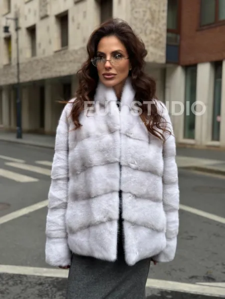 Шуба норковая - короткий жакет - фото 7