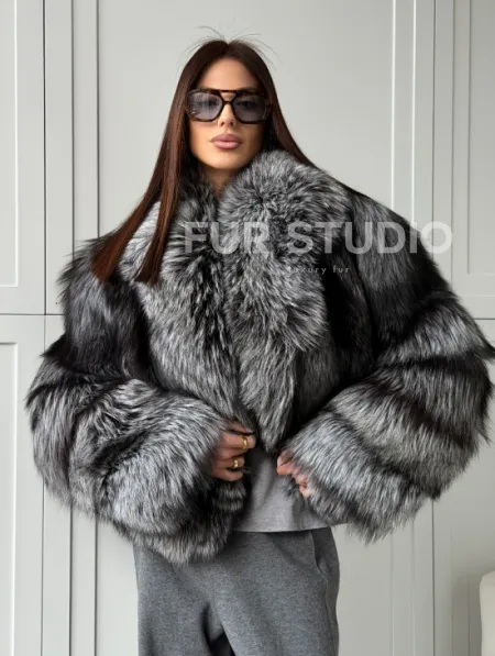 Женская шуба из чернобурки Winter Lover - фото 8