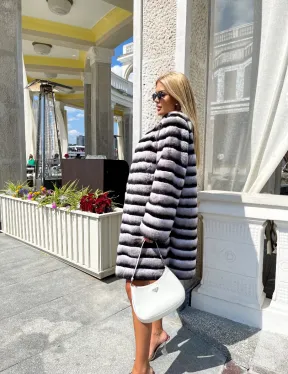 Шиншилловая шуба из орилага - фото 3