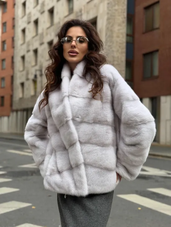 Шуба норковая - короткий жакет - фото 10