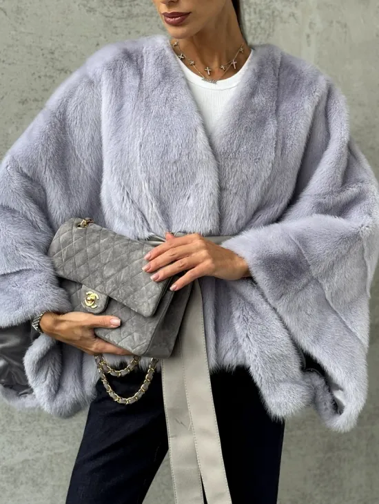 Короткая норковая шуба - фото 1