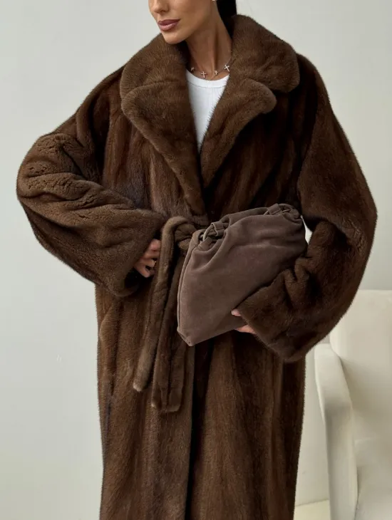 Шуба натуральная женская - фото 1