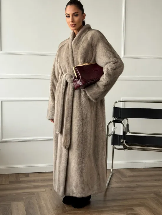 Норковая шуба - фото 0