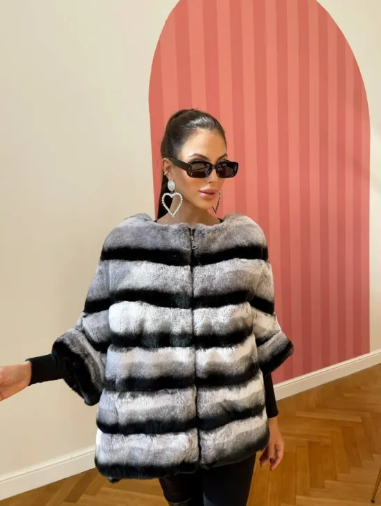 Куртка из меха орилаг под шиншиллу - фото 2