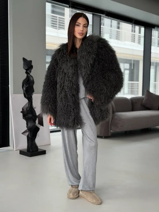 Шубка из ламы - фото 4